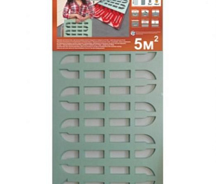 Подложка Солид листовая с вырубкой для теплого пола 3 мм (5 м2)