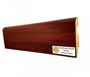 Плинтус напольный МДФ TeckWood Ятоба (Jatoba) (75х16)