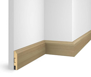 Плинтус напольный МДФ Cosca Nanoflex Дуб Беленый