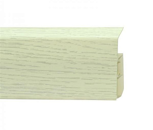 Плинтус напольный Winart Quadro (80 мм) 337 Ясень грей