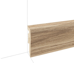 Плинтус напольный Arbiton Vigo 60 Дуб Шерман 184