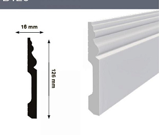 Плинтус напольный Hiwood B126