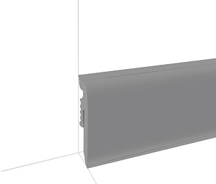 Плинтус напольный Arbiton Vigo 60 Дарк Грей 03