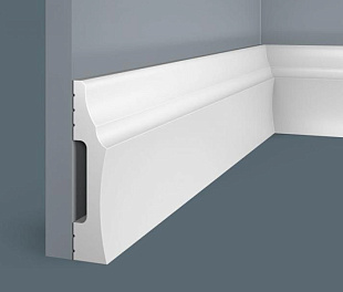 Плинтус напольный из экополимера Cosca PX009 120x25