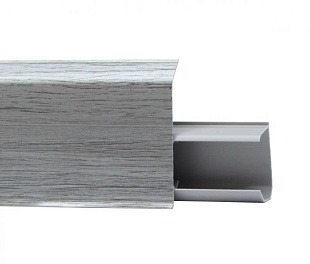 Плинтус напольный Winart Quadro (55 мм) 519 Дуб антарес