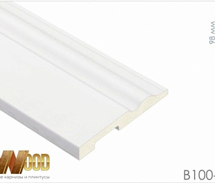 Плинтус напольный Hiwood B100-W39