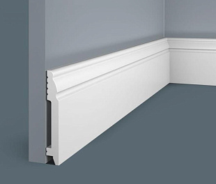 Плинтус напольный из экополимера Cosca PX027 99x15