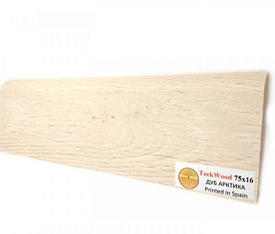 Плинтус напольный МДФ TeckWood Дуб Арктика (Arctic Oak) (75х16)