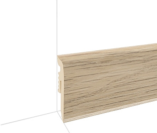 Плинтус напольный Arbiton Vigo 60 Дуб Авалон 187