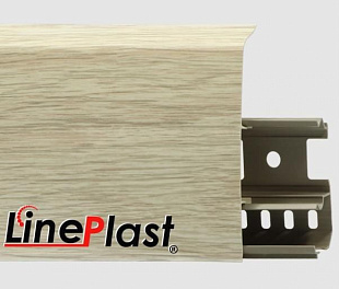 Плинтус напольный LinePlast Бальза светлая LS006