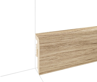 Плинтус напольный Arbiton Vigo 60 Дуб Монумент 158