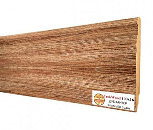 Плинтус напольный МДФ TeckWood Дуб Хантер (Oak Hunter) (100x16)