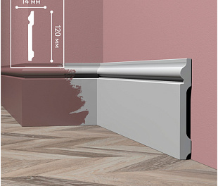 Плинтус напольный Солид 1 UHD 04/120