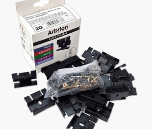 Клипса монтажная к плинтусу Arbiton Vigo (уп. - 20 шт.)