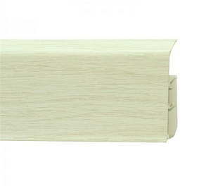 Плинтус напольный Winart Quadro (80 мм) 321 Дуб белый