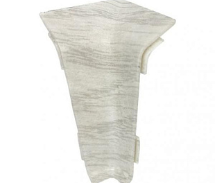 Фурнитура для плинтуса Winart Quadro (55 мм) Угол внутренний