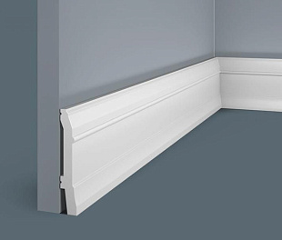 Плинтус напольный из экополимера Cosca PX020 85x15