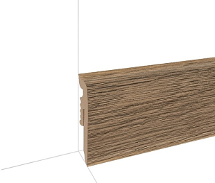 Плинтус напольный Arbiton Vigo 60 Дуб Тёмный 12