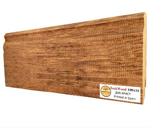 Плинтус напольный МДФ TeckWood Дуб Краст (Oak Crust) (100x16)